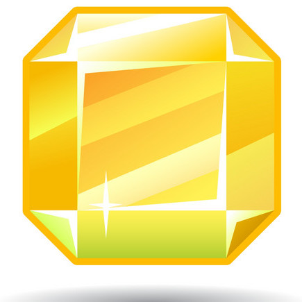 yellow crystal